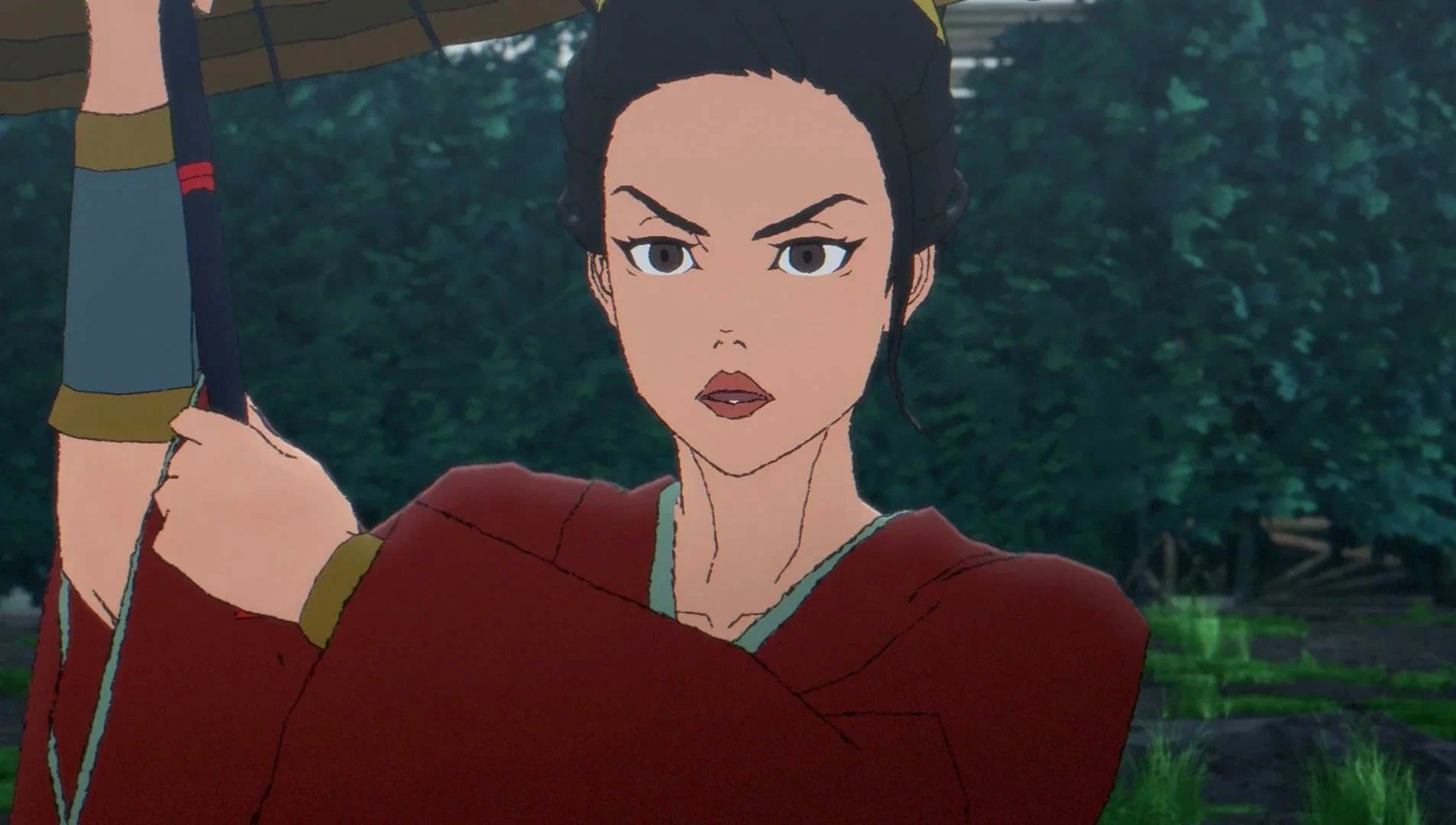 Сцена из фильма Бэтмен-ниндзя против лиги якудза / Batman Ninja vs. Yakuza League Сцена из фильма Бэтмен-ниндзя против лиги якудза / Batman Ninja vs. Yakuza League