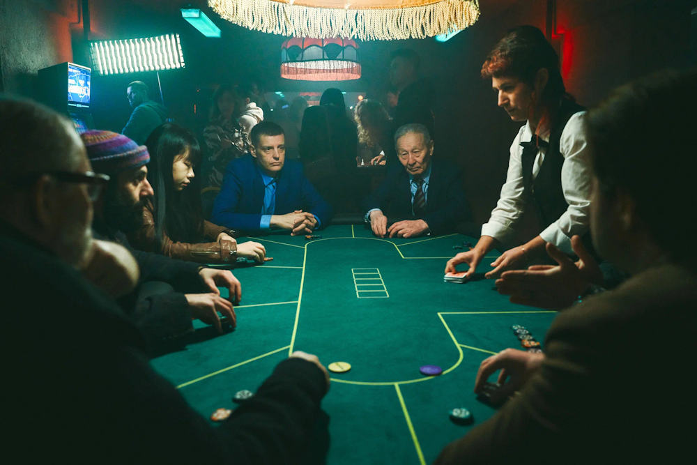 Сцена из фильма Нам покер Сцена из фильма Нам покер