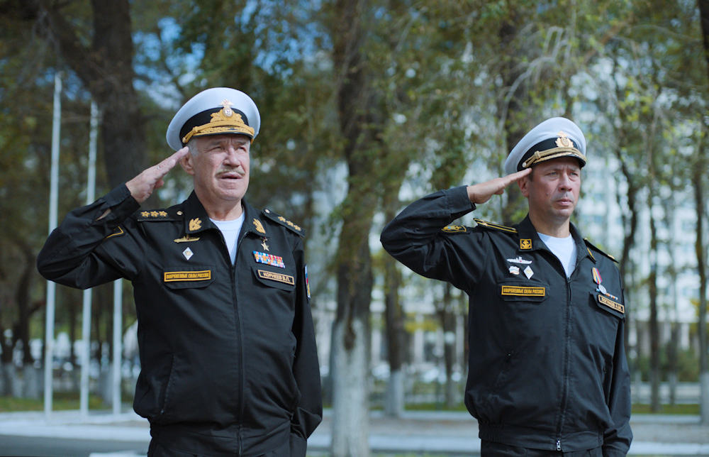 Сцена из фильма Нахимовцы Сцена из фильма Нахимовцы