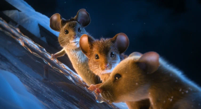 Сцена из фильма Мышиный переполох / Hvis ingen går i fella Сцена из фильма Мышиный переполох / Hvis ingen går i fella