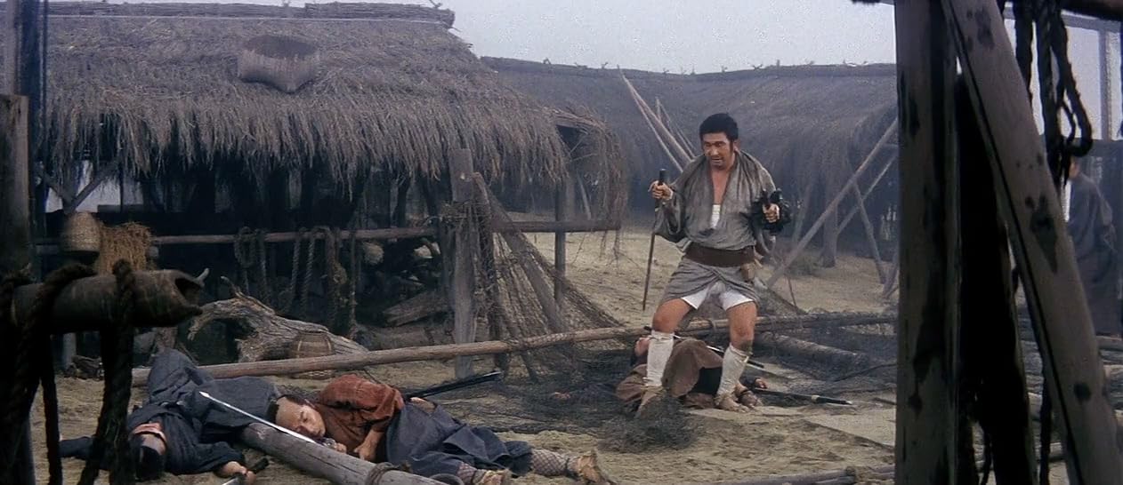 Кадр из фильма Затойчи и обречённый / Zatoichi sakate giri Кадр из фильма Затойчи и обречённый / Zatoichi sakate giri