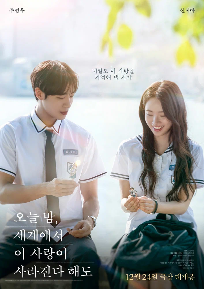 Постер к фильму Даже если эта любовь исчезнет сегодня ночью / Oneul bam, segyeeseo i sarangi sarajinda haedo