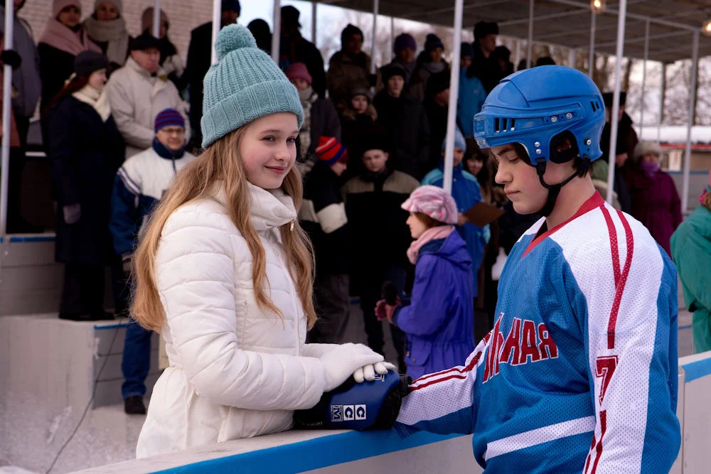 Кадр из фильма Хоккейные папы Кадр из фильма Хоккейные папы