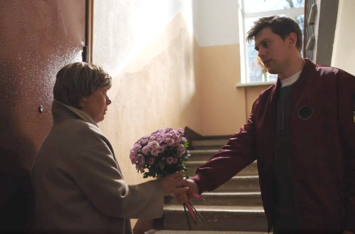 Сцена из фильма Авария на дороге счастья Сцена из фильма Авария на дороге счастья