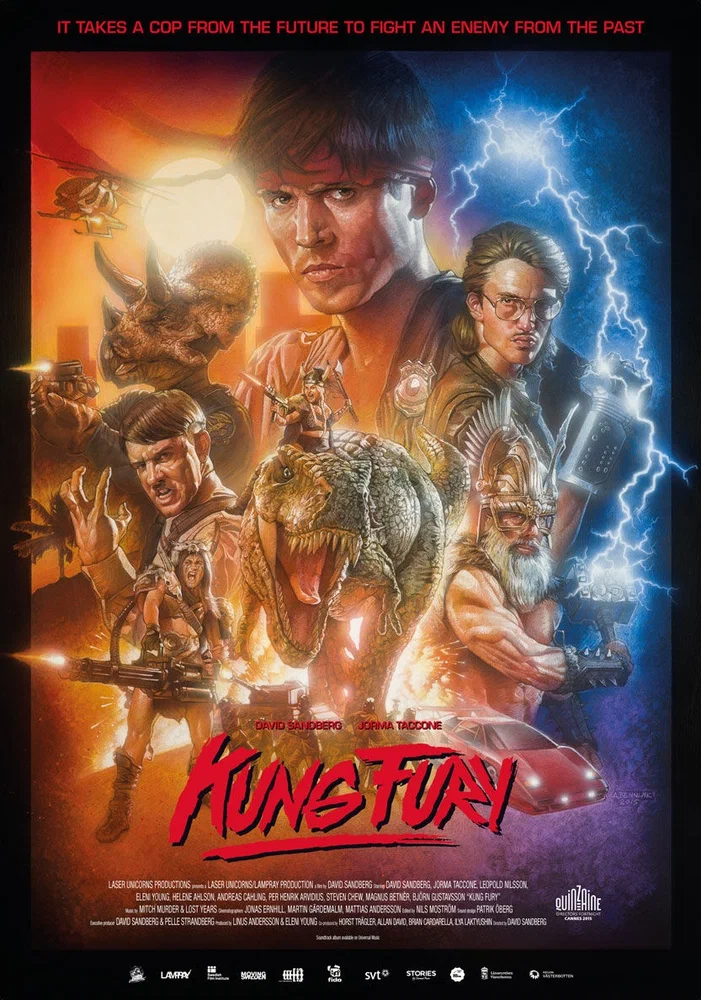 Постер к фильму Кунг Фьюри / Kung Fury