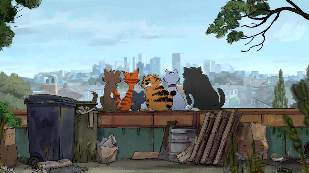 Сцена из фильма Уличные коты / Alley Cats Сцена из фильма Уличные коты / Alley Cats