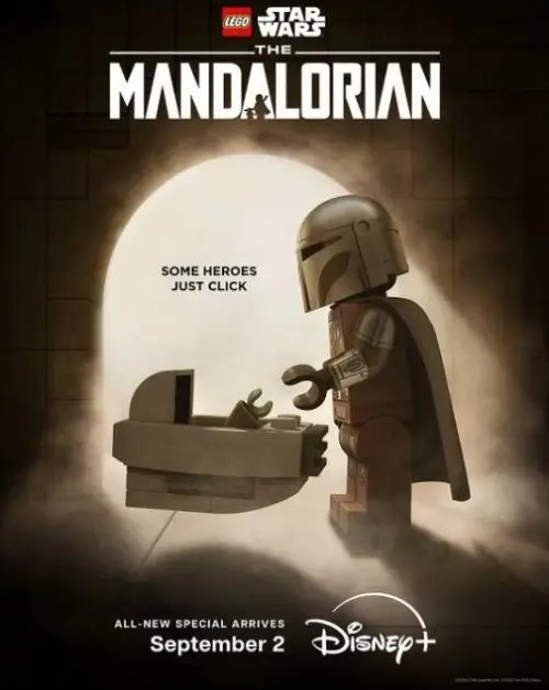 Постер к фильму Лего Звёздные войны: Мандалорец / Lego Star Wars: The Mandalorian