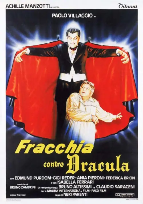 Постер к фильму Фраккия против Дракулы / Fracchia contro Dracula