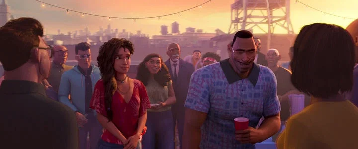 Кадр из фильма Человек-паук: Паутина вселенных / Spider-Man: Across the Spider-Verse Кадр из фильма Человек-паук: Паутина вселенных / Spider-Man: Across the Spider-Verse