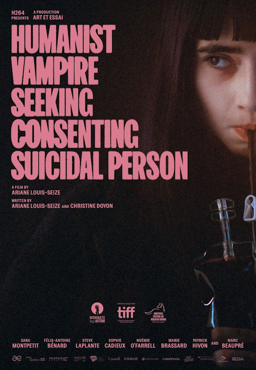 Постер к фильму Вампирша-гуманистка ищет добровольца-суицидника / Vampire humaniste cherche suicidaire consentant