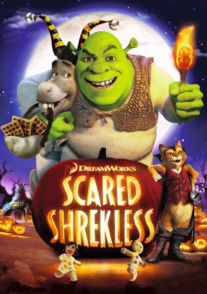 Постер к фильму Шрэк: Хэллоуин / Scared Shrekless
